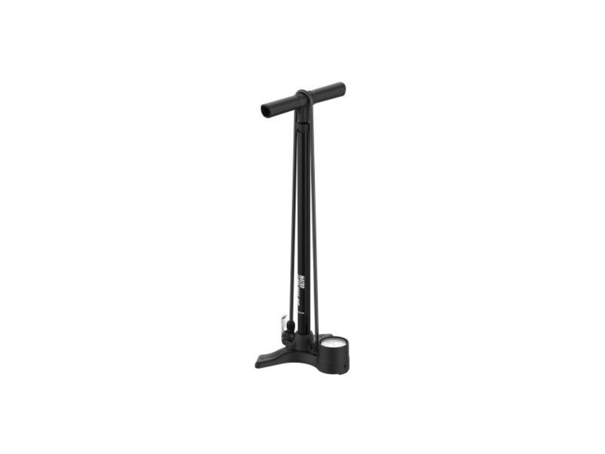 Lezyne Macro Drive Floor Pump (Dual Valve)-Flat Black