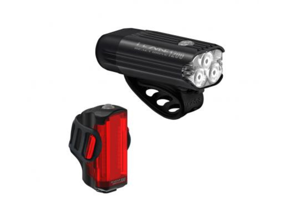 Lezyne Radar React Front+Rear Light Combo