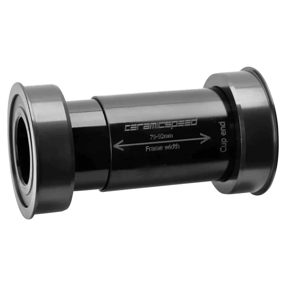 CeramicSpeed bottom bracket Evo386 for shimano Black COATED