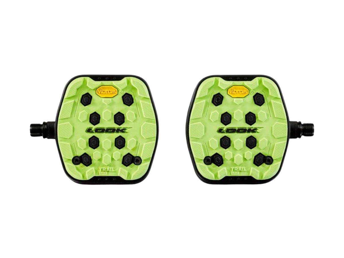 Look Pedal FLAT Trail Grip Lime