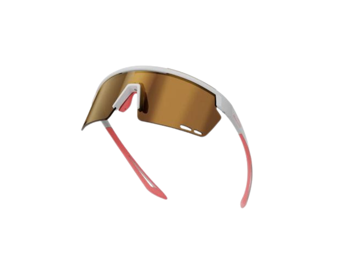 Magicshine Rouler Classic Sports Sunglasses-White/Pink