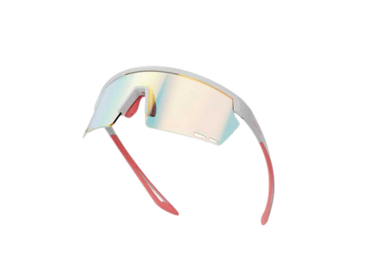 Magicshine Rouler Coated Photochromic Sunglasses-White/Pink
