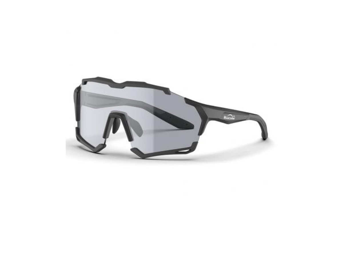 Magicshine Versatiler Photochromic Sunglasses-Clear/Black