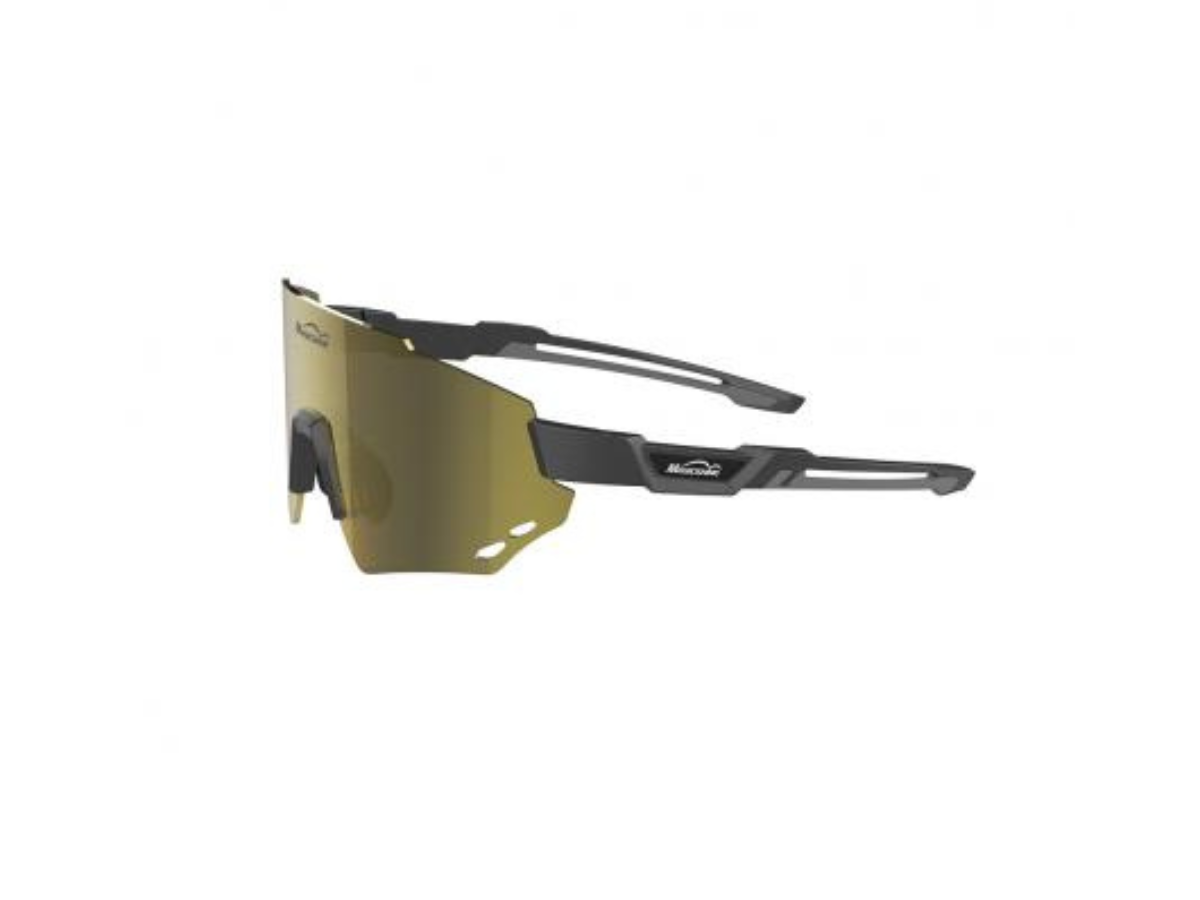 Magicshine Windbreaker Polarized Sunglasses-Gold