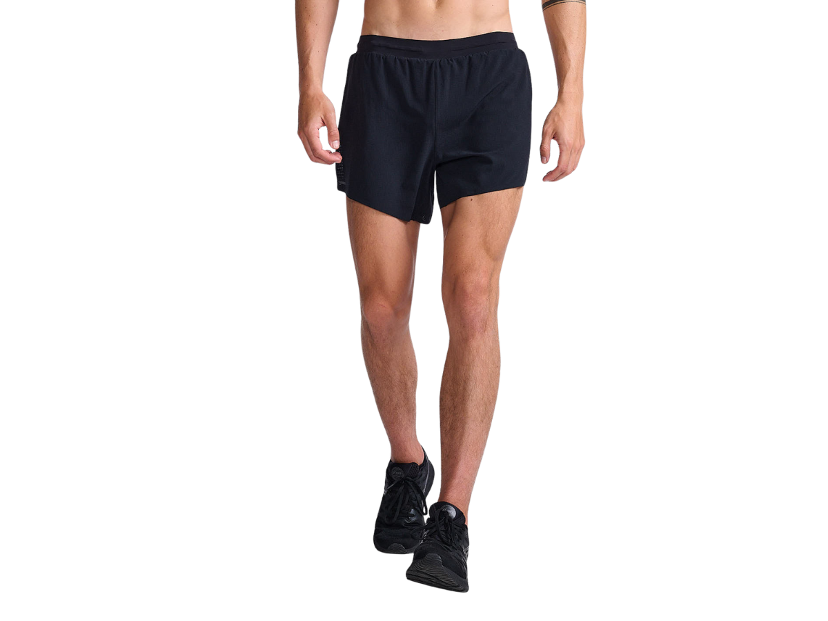 2XU Men Light Speed Stash 5 inch Short Black/Black Reflective