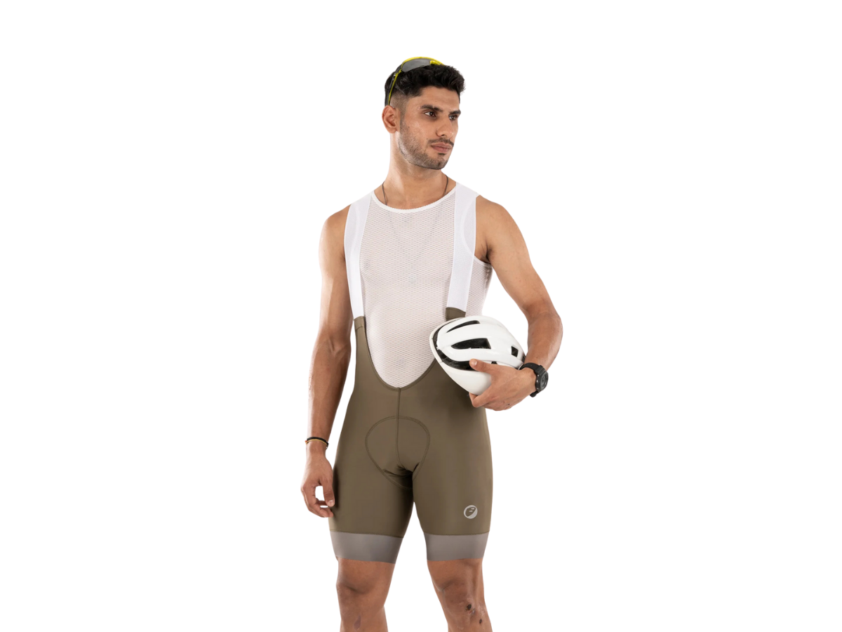 Mens Cycling | Ultralight Bib Shorts | Catapult | Moss - L