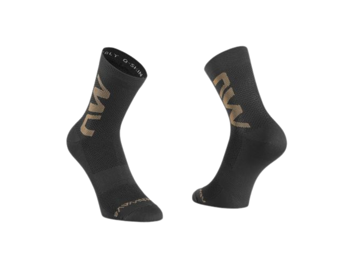  Northwave Extreme Air Mid Socks - Black/Sand 