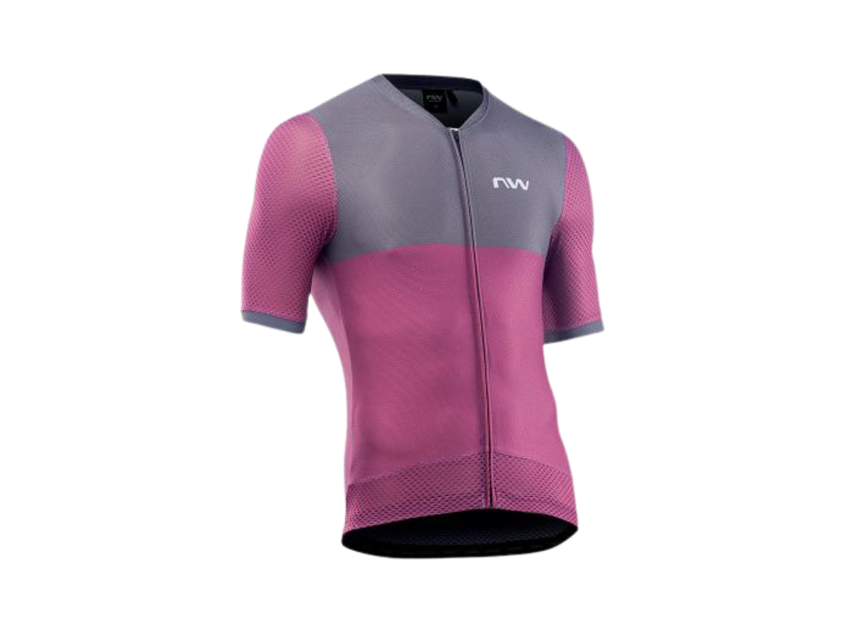 Northwave storm air jersey-plum/dark grey