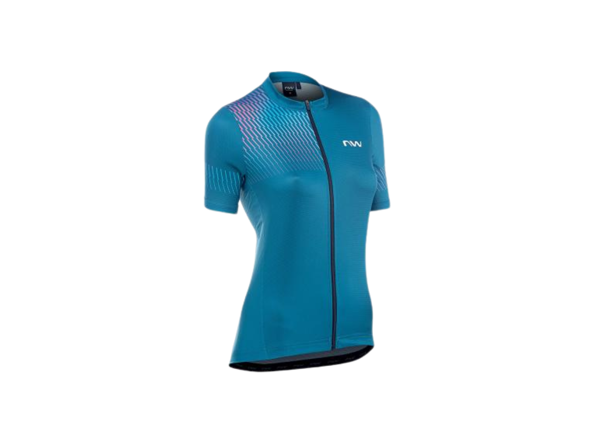 Northwave women origin jersey blue iridescent