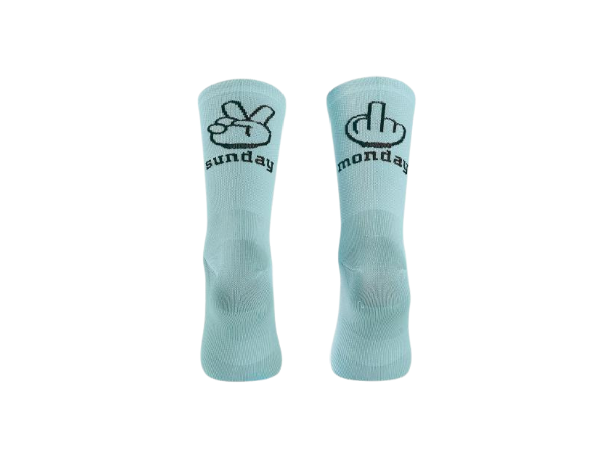 Northwave sunday monday socks blue surf