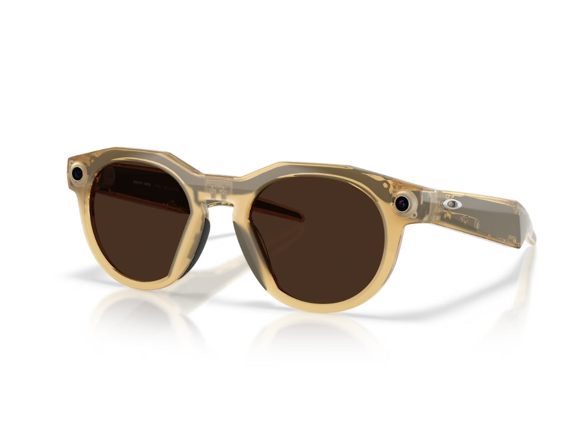 Oakley 8002-08 HSTN Meta Light Curry Transition Brown