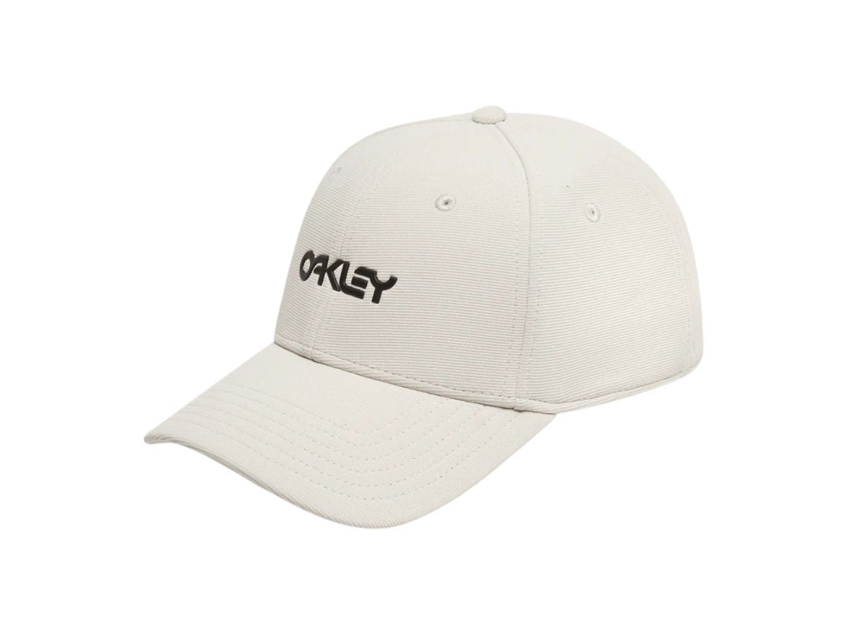 Oakley 6 Panel Stretch Metallic Hat - Mist/Black