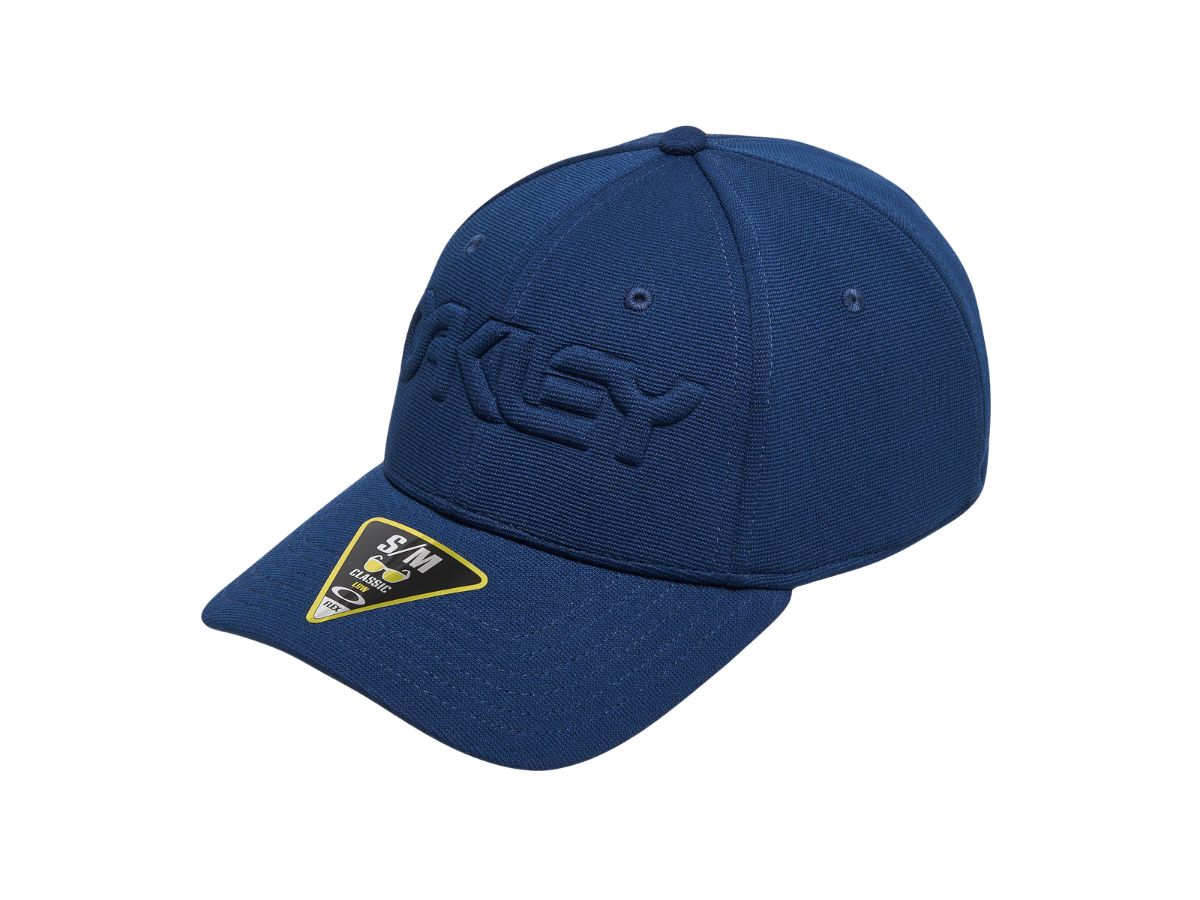 Oakley 6 Panel Stretch Hat Embossed - Navy