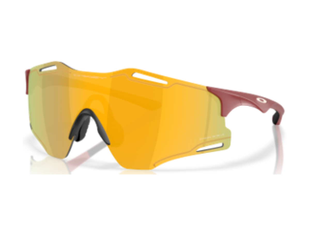 Oakley Cybr Zero Matte Iron Red Prizm 24 K