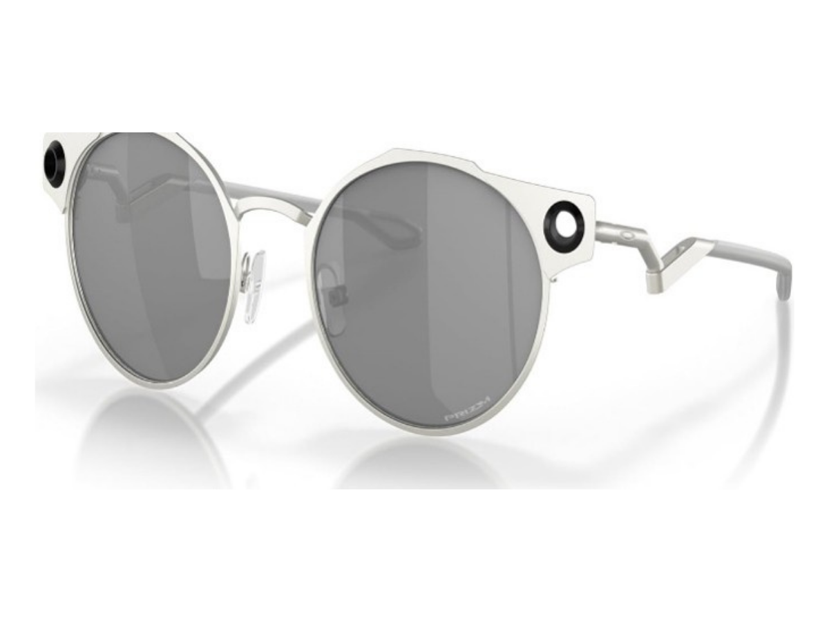 Oakley Deadbolt Satin Chrome Prizm Black