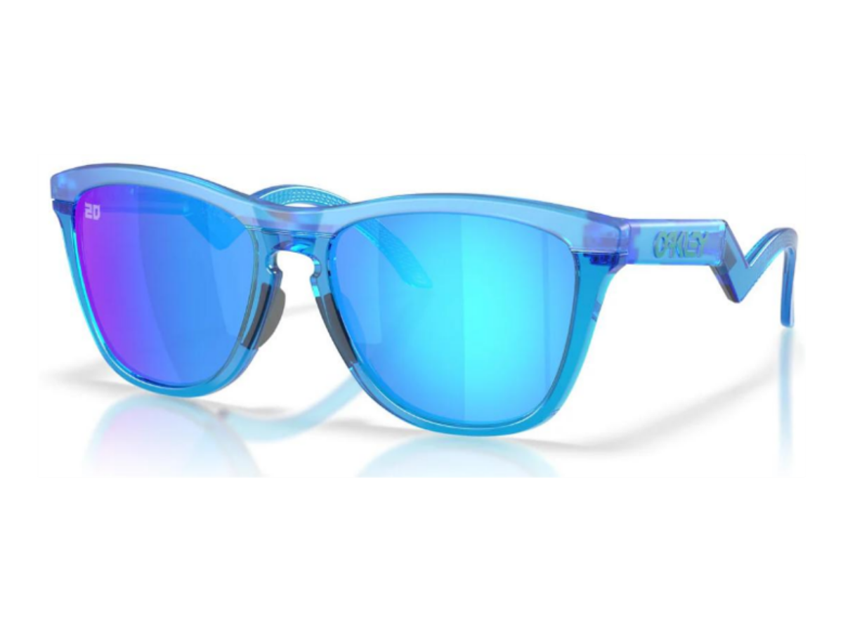 Oakley Frogskins Hybrid Matte Acid Blue Prizm Sapphire