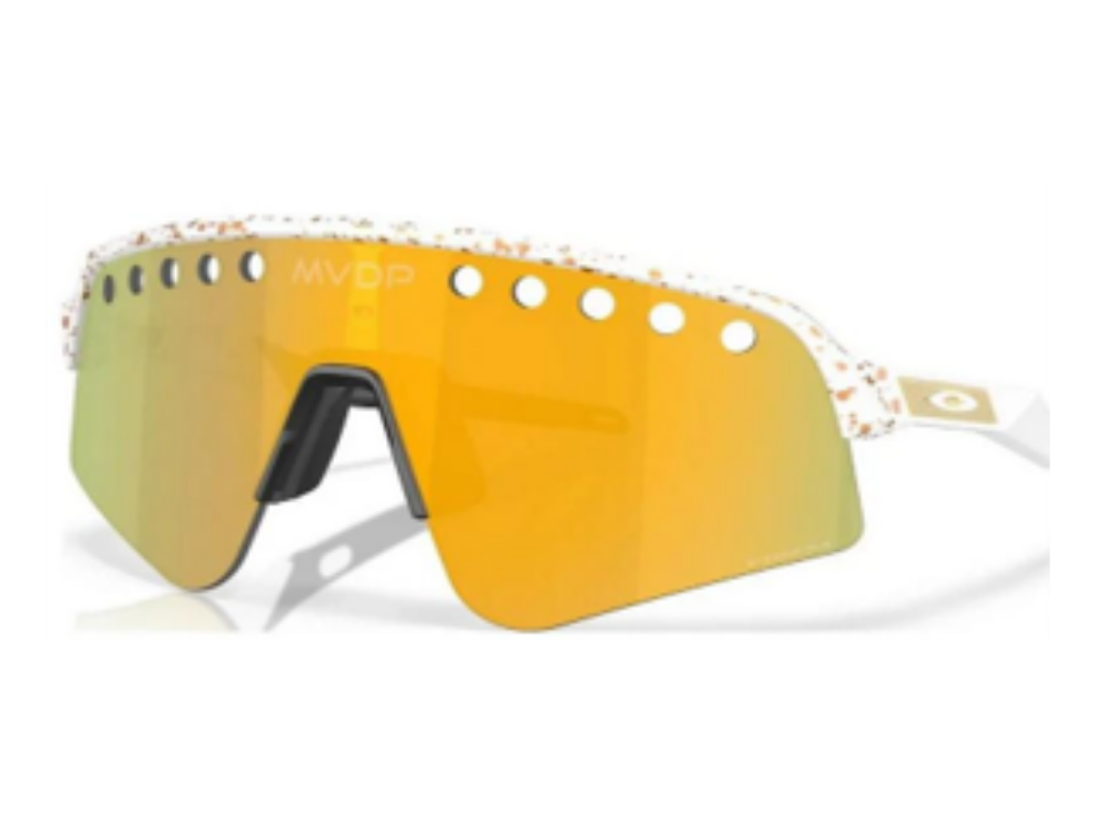 Oakley Sutro Lite Sweep MVDP Red/Gold Splatter Prizm 24K