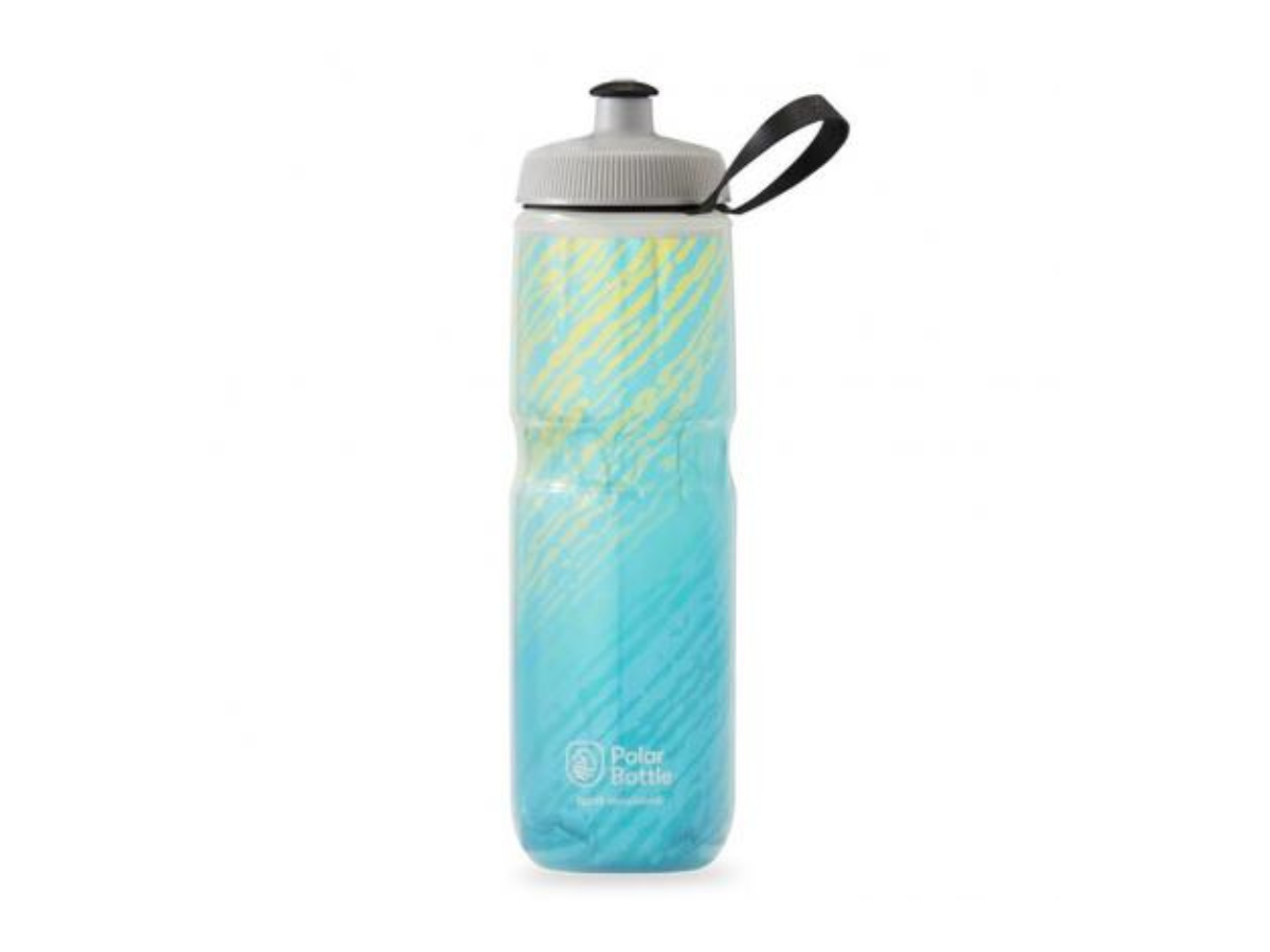 Polar Sport Insulated Nimbus Bottle-Seaside Blue/Yellow (710ml)