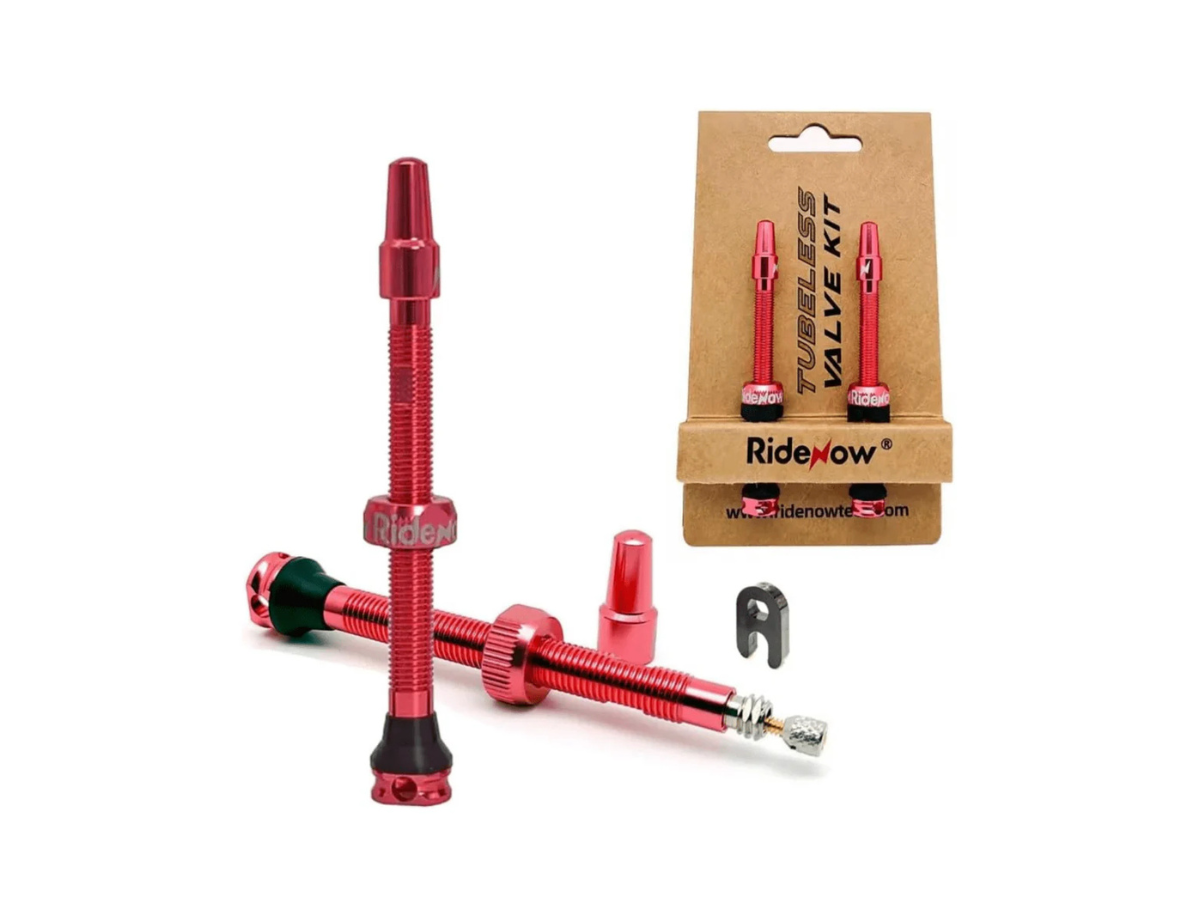 RideNow Tubeless Valves-pink