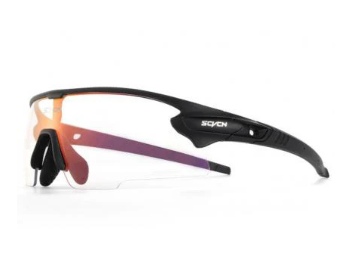 SCVCN S2 Sports Sunglasses-Red/Black