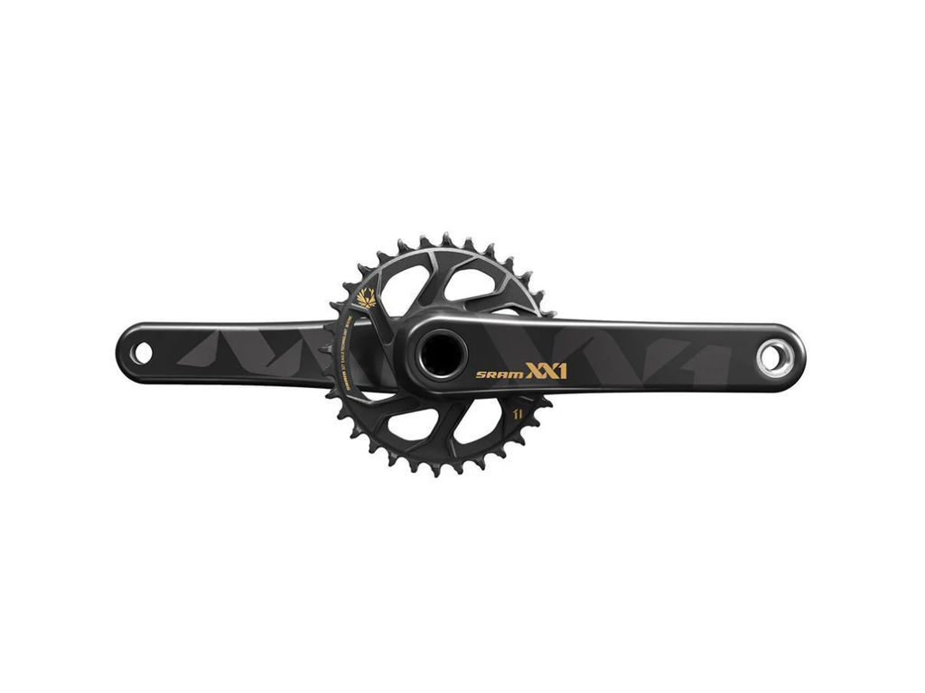 SRAM CRANKSET EAGLE XX1 GXP 175MM 11 SPEED GOLD