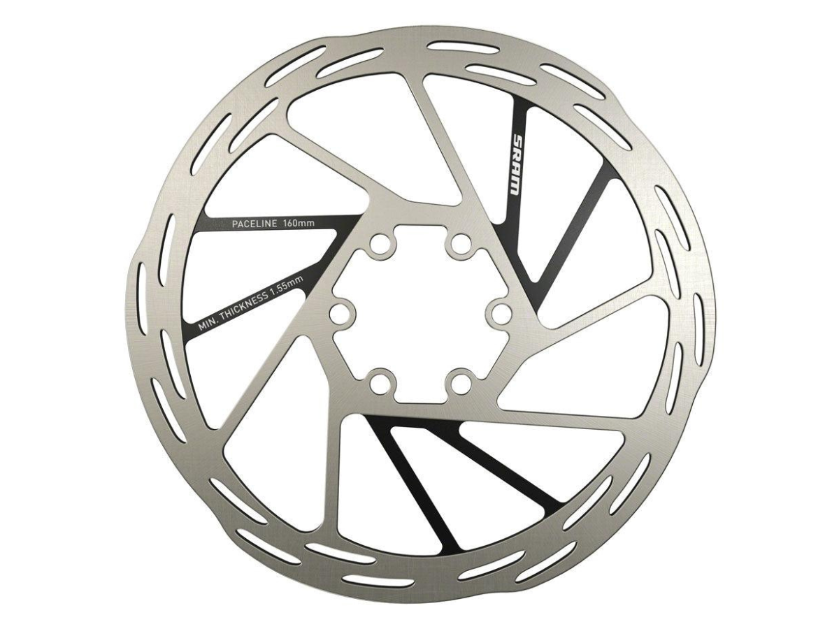 SRAM DISC BRAKE ROTOR PACELINE 6 BOLT ROUNDED