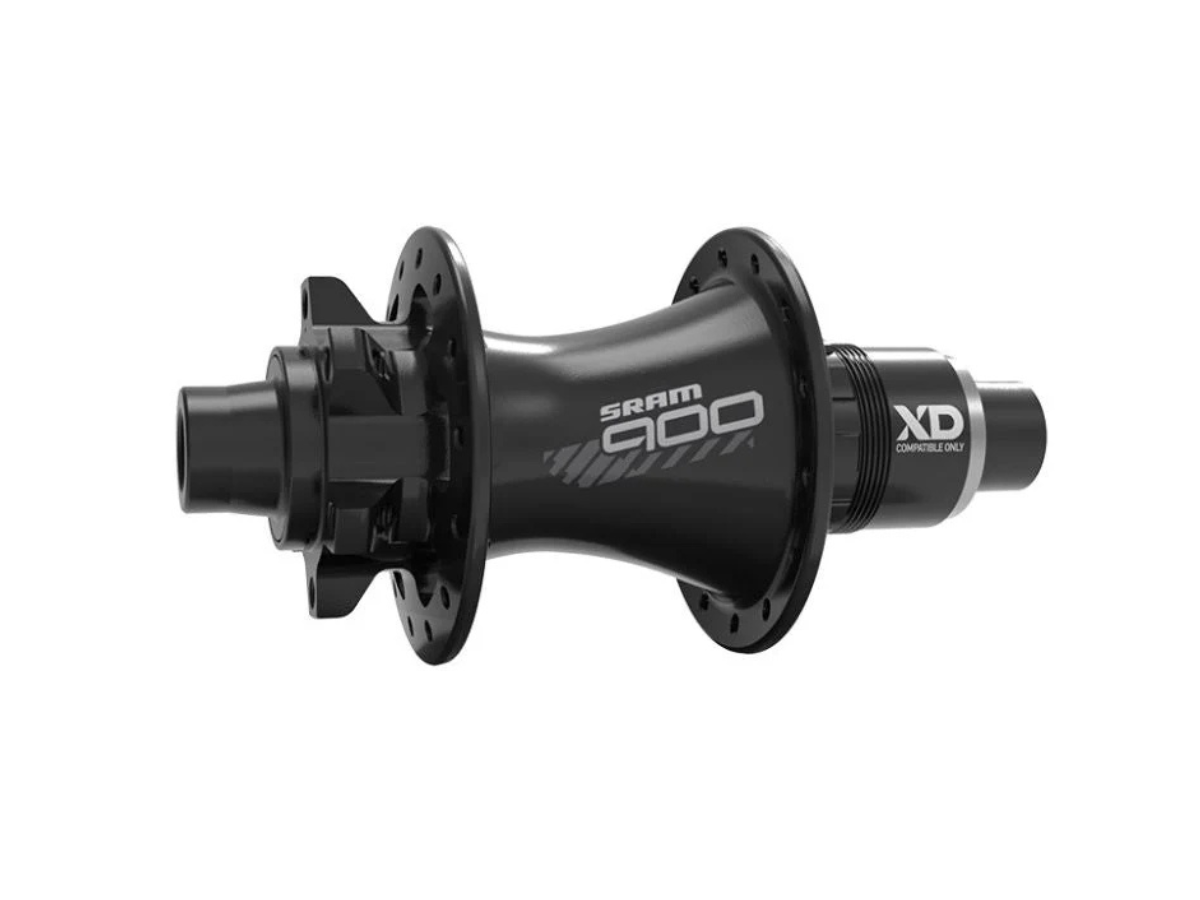 SRAM HUB 900 REAR DISC QR/12 WITH XDR DRIVER BODY BLACK