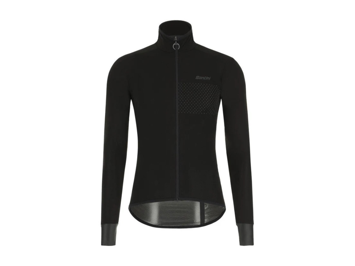 Santini Guard Nimbus Rain &amp; Wind Jacket-Black
