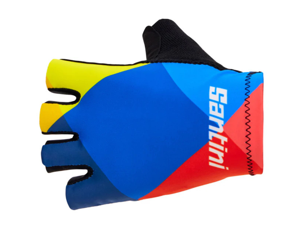 Santini Lidl-Trek Fanline Gloves-Print