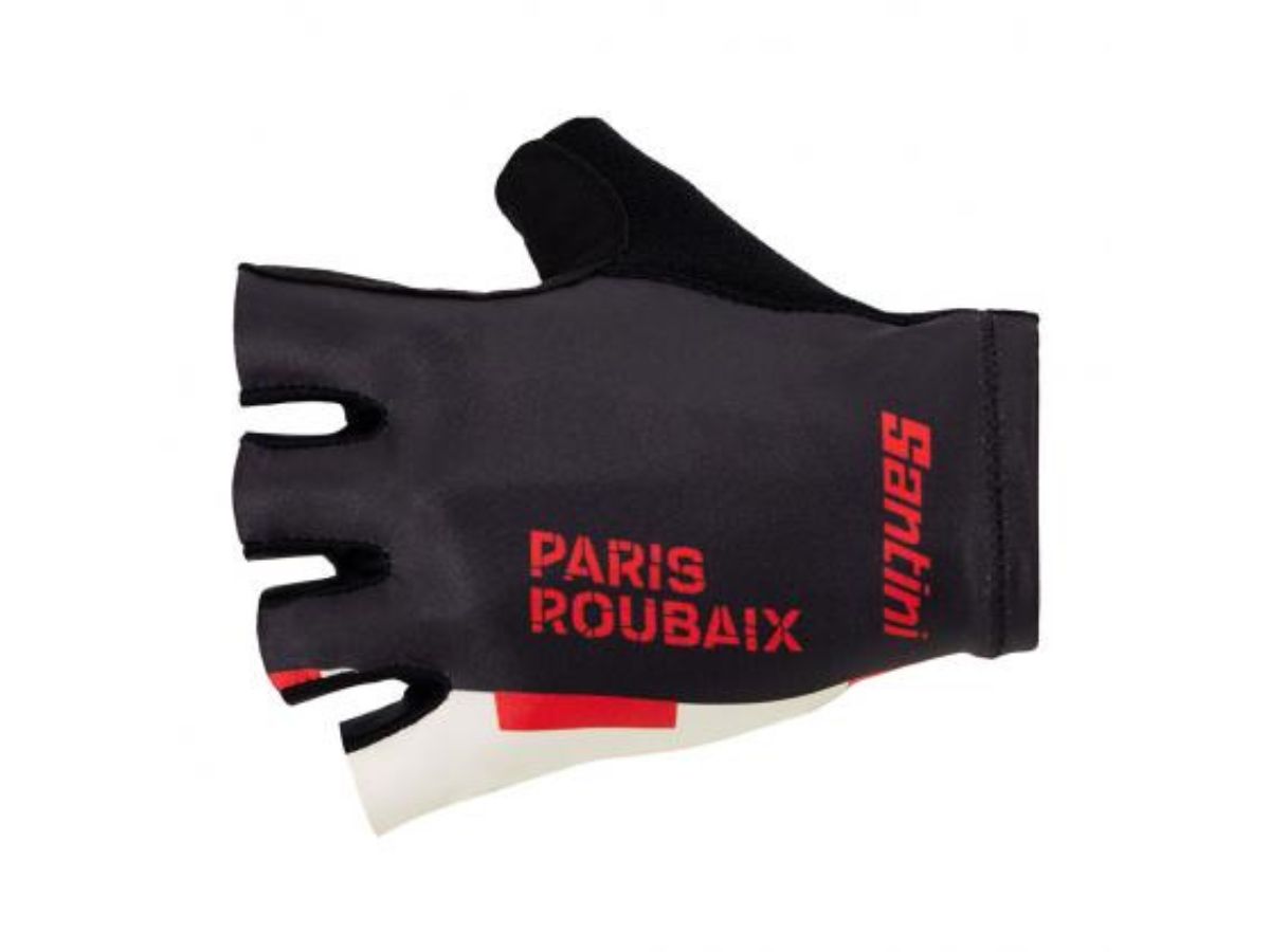 Santini Paris-Roubaix Gloves-Print
