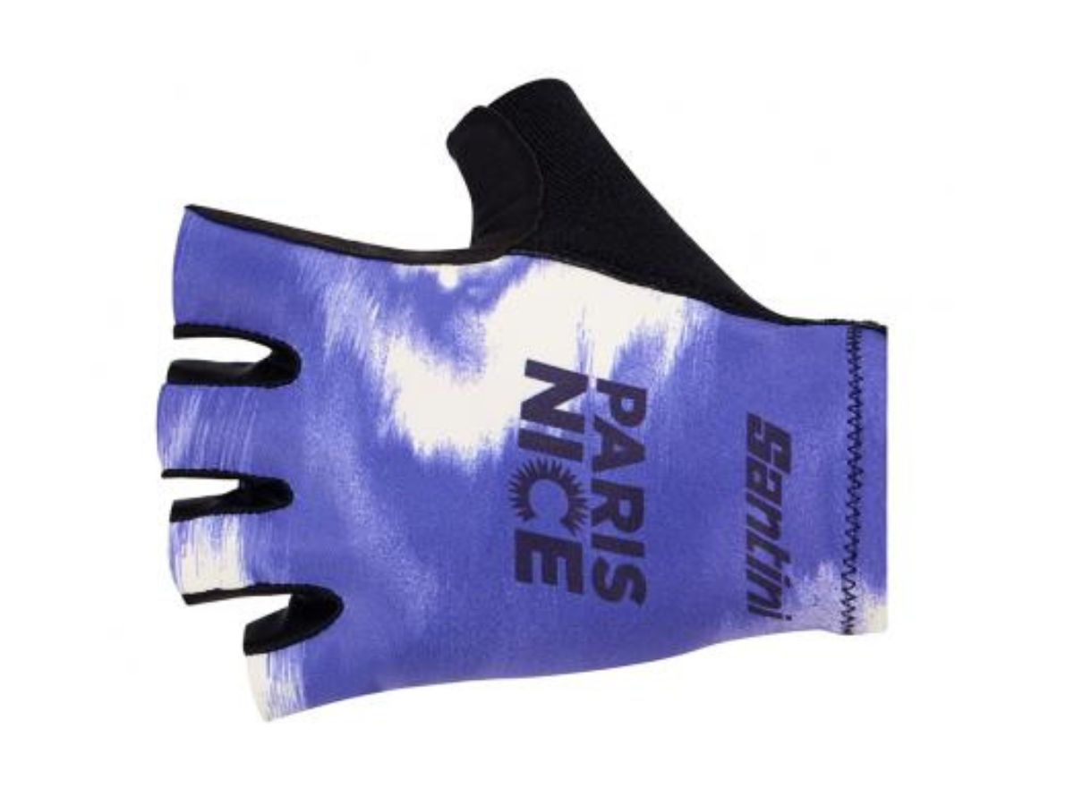 Santini Paris Nice Gloves-Print