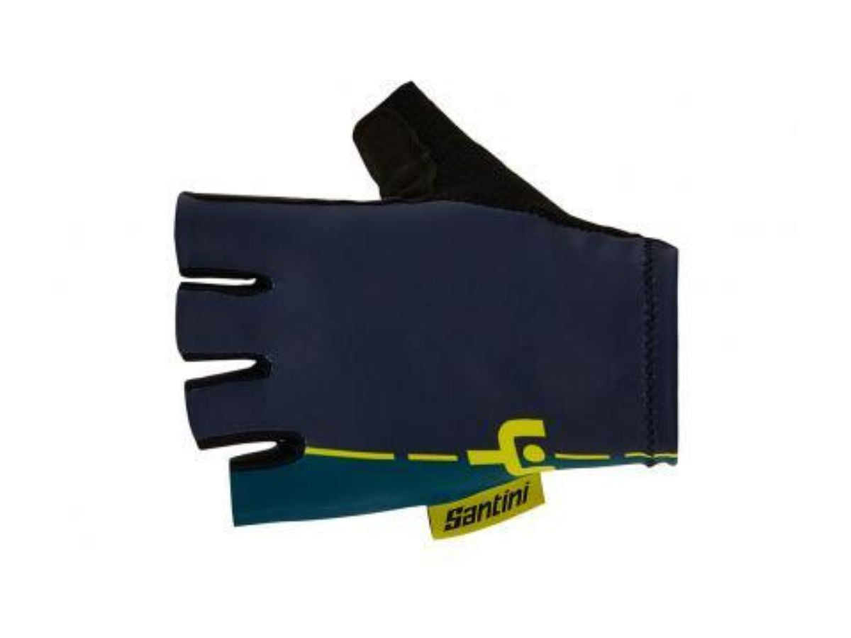 Santini Tdf Le Maillot Jaune Gloves-Print
