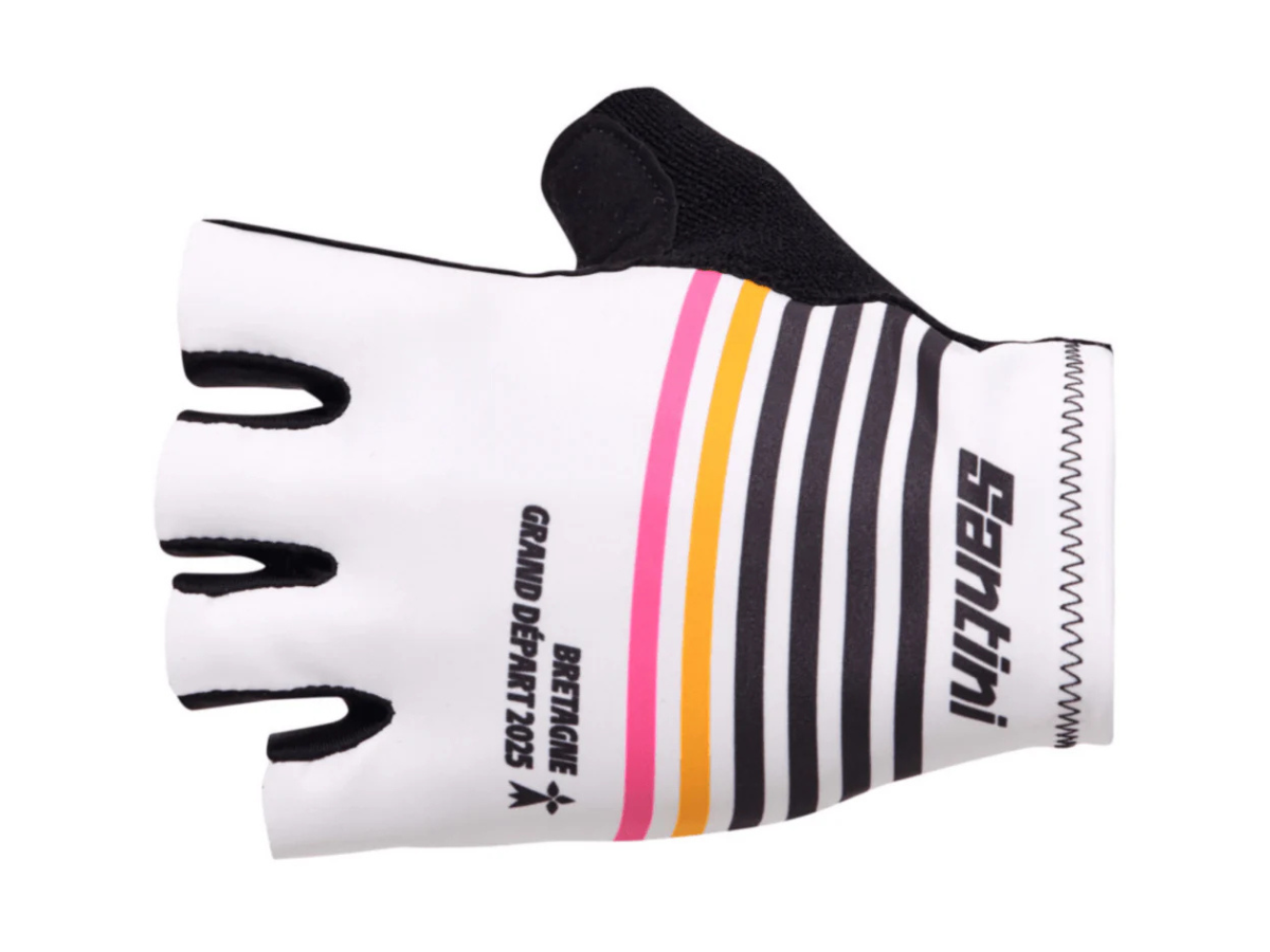 Santini Tour De France Femmes Grand Depart Bretagne Gloves-Print