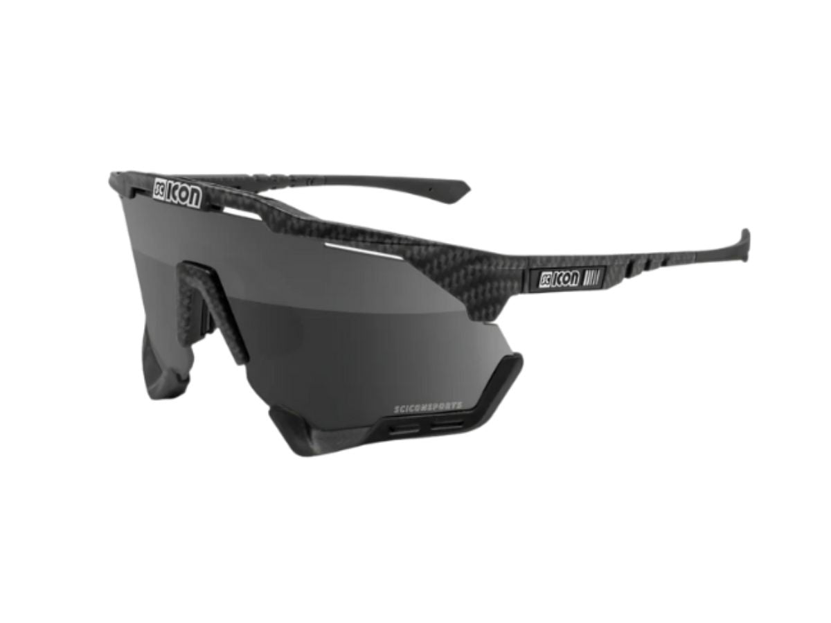 Scicon Eyewear Aeroshadexl Carbon Frame, With Multimirror & Rain Clear Lenses