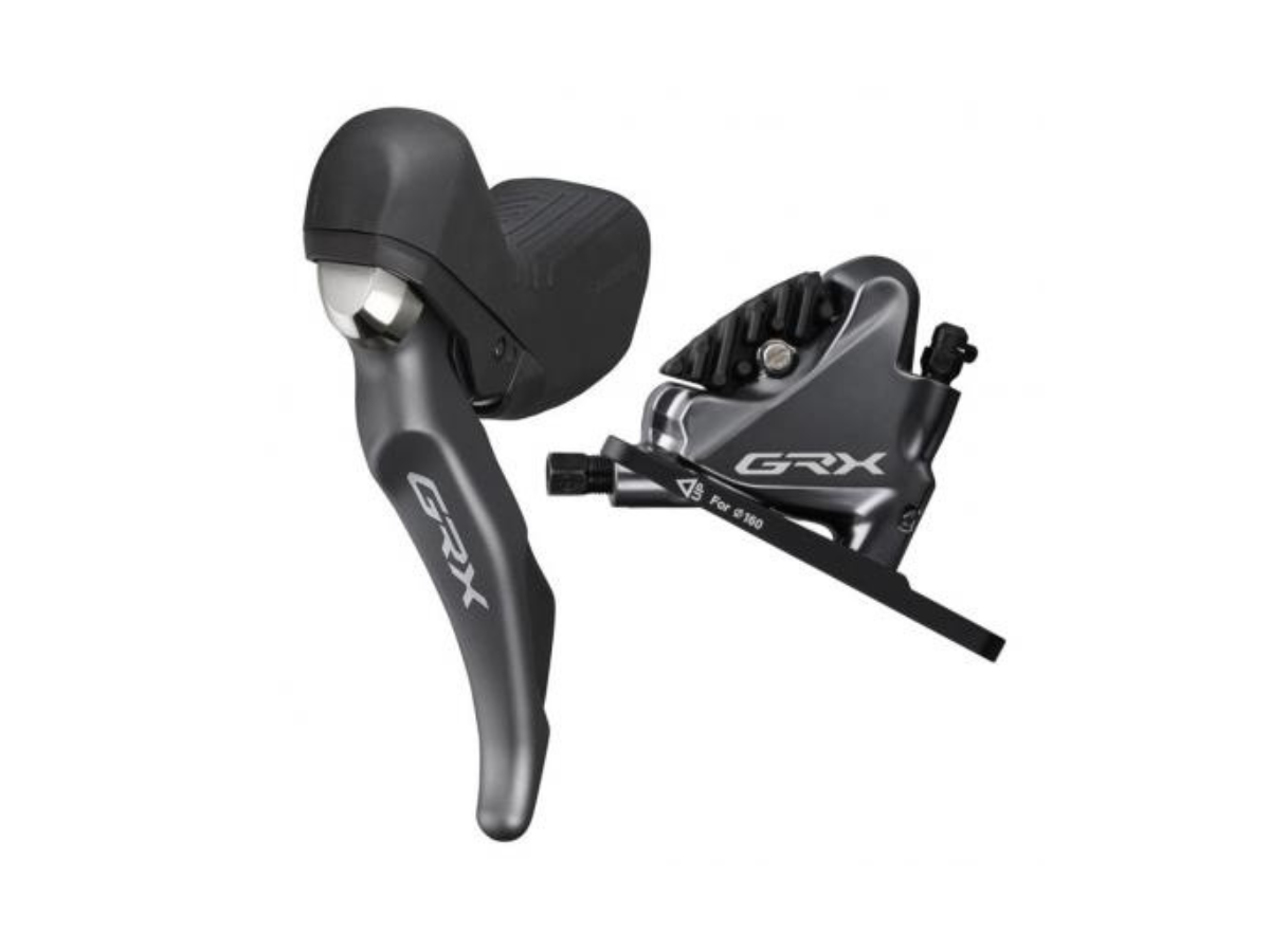 Shimano GRX Hydraulic Disc Brake/Shift Set, ST-RX810/BR-RX810, 2-Speed (Left/Front)