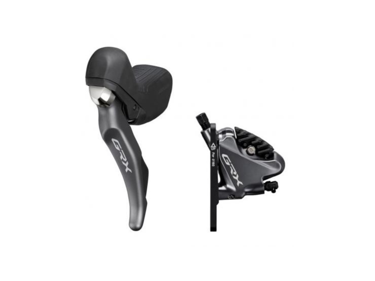 Shimano GRX Hydraulic Disc Brake Set, BL-RX810/BR-RX810, For 1x11 (Left/Front)