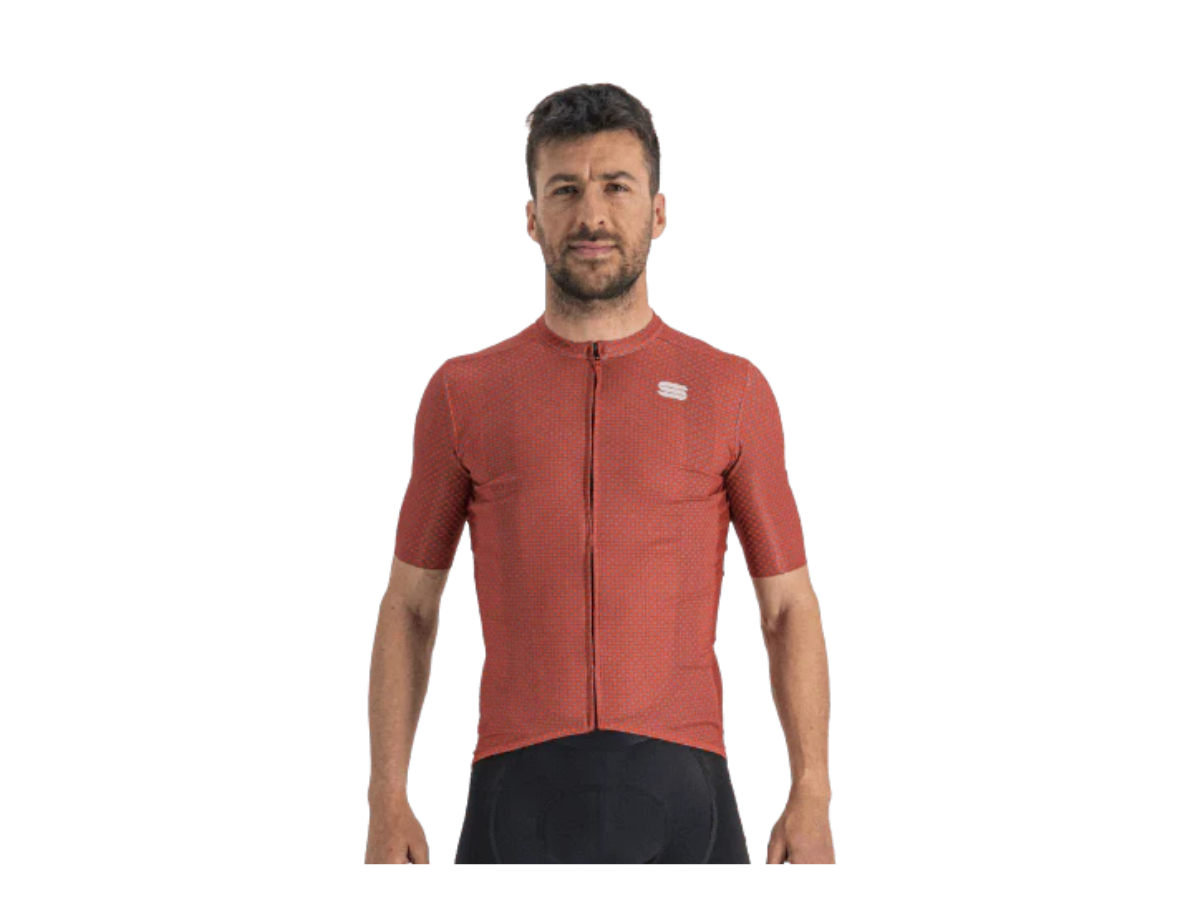 Sportful Jersey Checkmate Chilli Red Malives