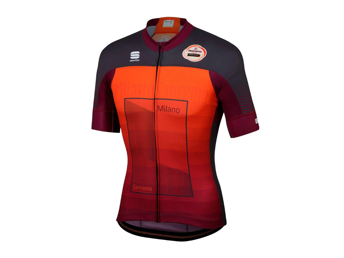 Sportful Jersey Milan Sanremo Short Sleeves-Orange