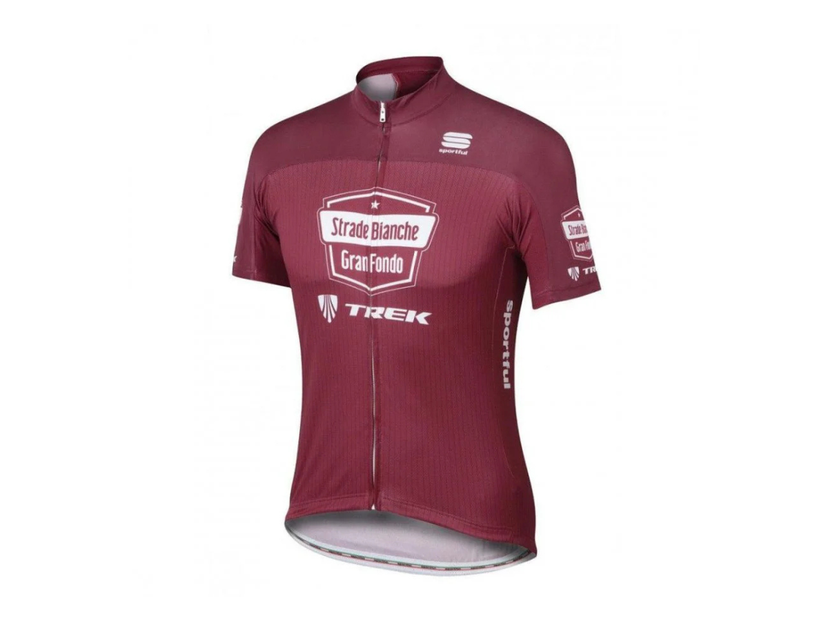 Sportful Jersey Strade Bianche Short Sleeves-Red 