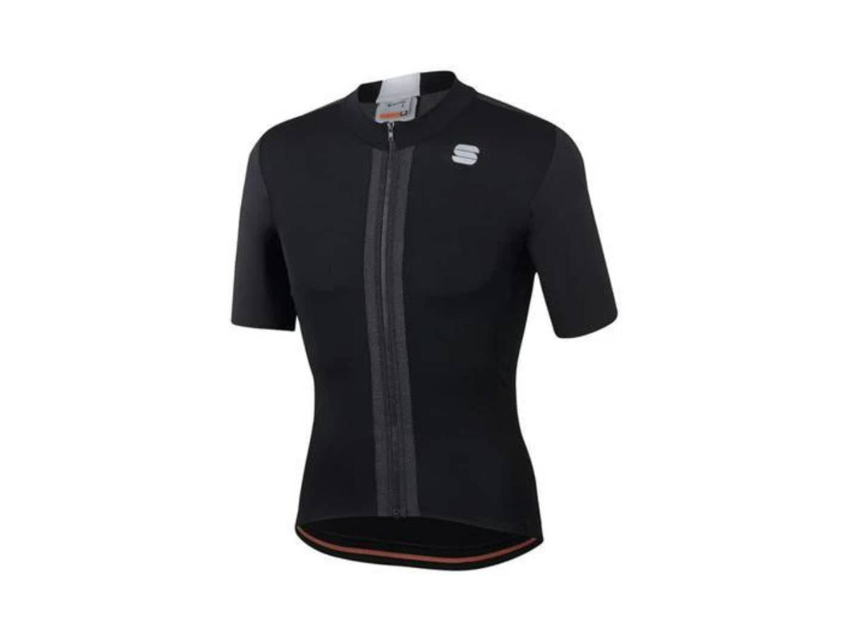 Sportful Jersey Striker Short Sleeves Black White