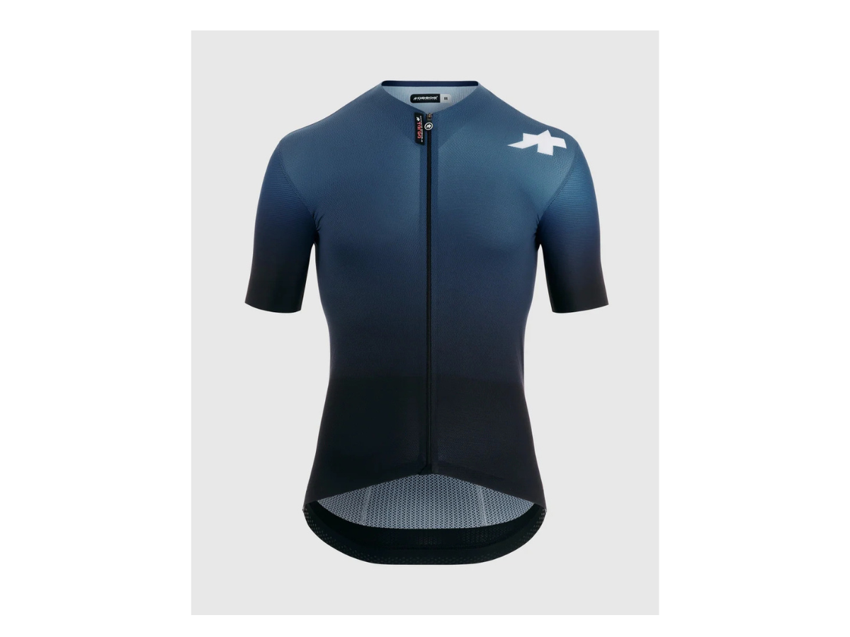 Assos Equipe RS S9 TARGA Men's Cycling Jersey - Stone Blue