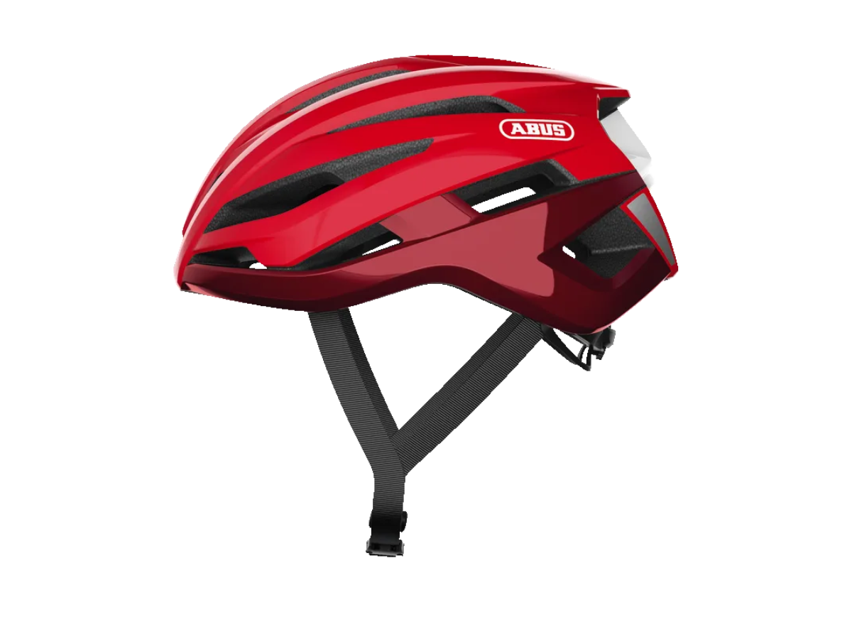 Abus Stormchaser Road Cycling Helmet - Blaze Red