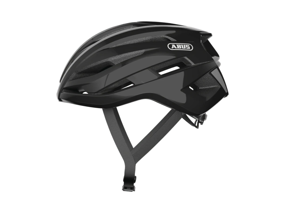Abus Stormchaser Road Cycling Helmet - Shiny Black