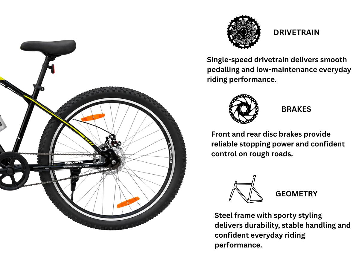 Stryder 27.5 Vortex FS D/Disc Bicycle