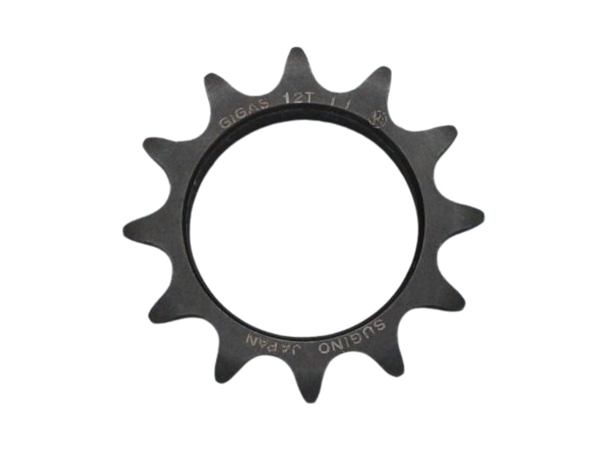 Sugino Track Cogs Gigas CroMo Steel Black 12T