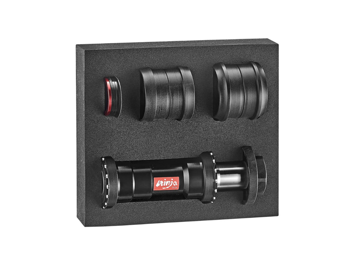 TOKEN BOTTOM BRACKETS NINJA BB 3 IN 1 PF BB86/89.2/92/BB30/PFBB30 FOR SHIMANO CRANKSET DBBTF24/2-BKTK