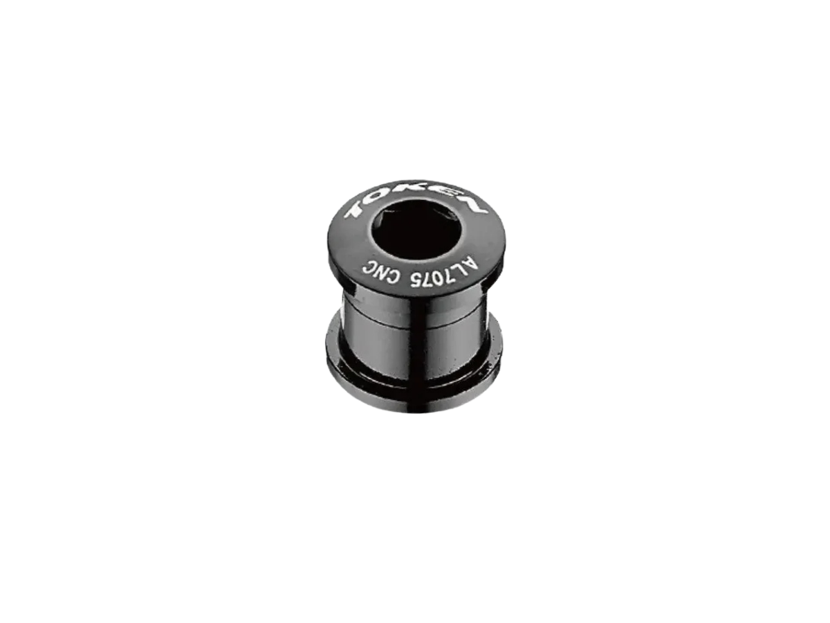 TOKEN CHAINRING BOLTS ALLOY BLACK (5PCS) FBAK083-BKTK
