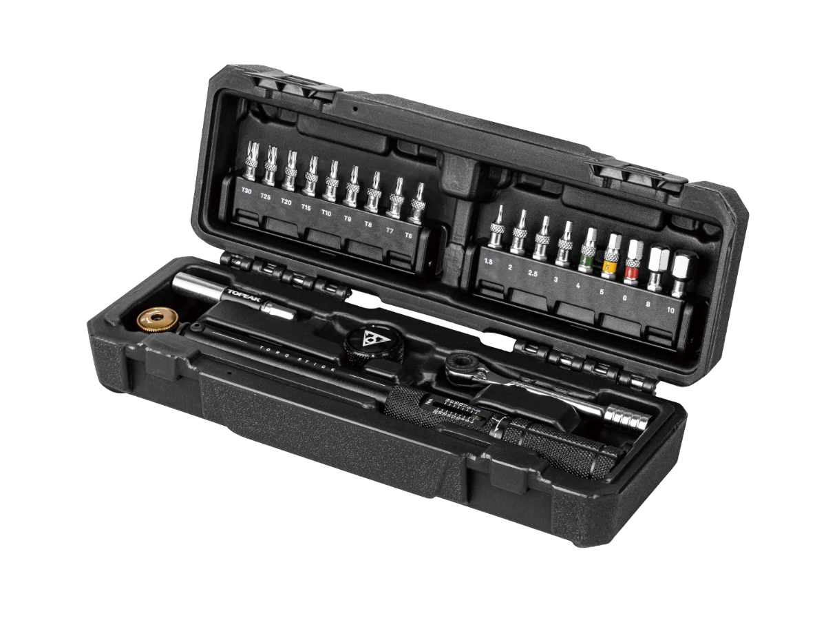 Topeak Tool Torq Stick Pro 4-20 Nm With 18 Tool Bits In A Box