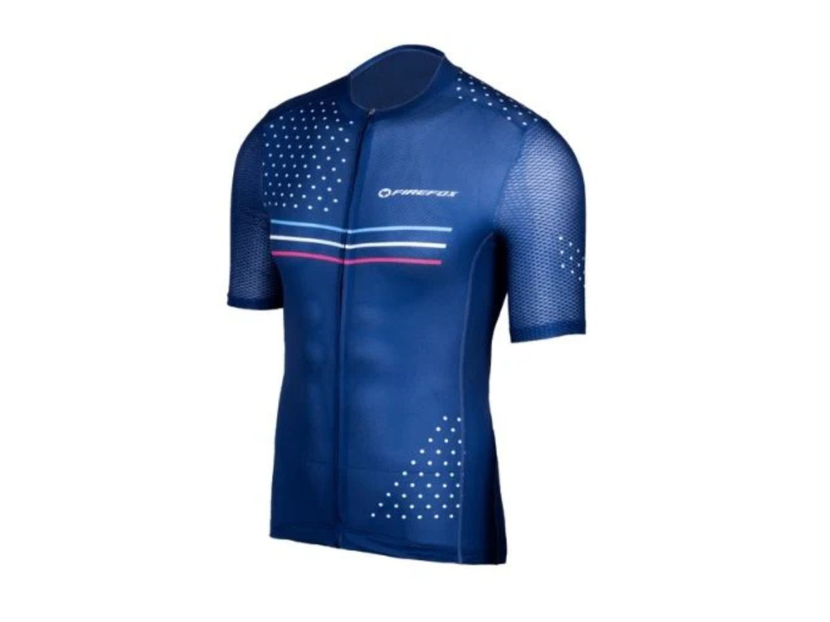 Jersey Performance Basic Half Sleeve (XL)- Blue