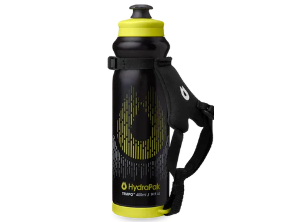 Hydrapak Tempo Pro Running Water Bottle-Black (400ml)